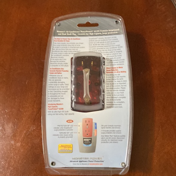 Monster Power Air Conditioners Power Protect AC200 - Picture 3 of 6